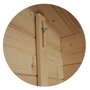Voir la diapositive 3 : Abri de jardin bois QUETTE / 13.91m² / 34mm