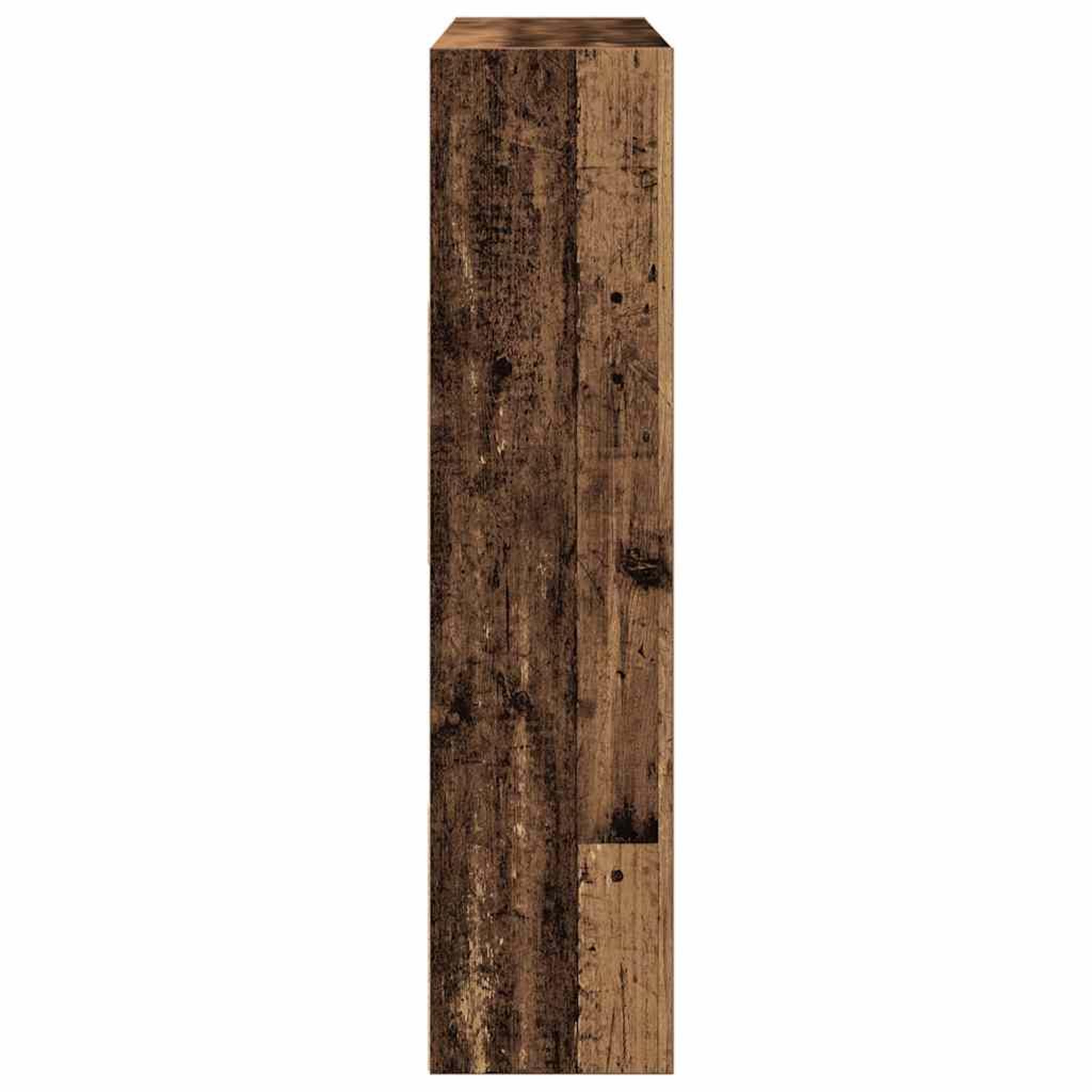 Voir la diapositive 5 : VIDAXL Bibliotheque/Separateur de piece vieux bois 105x24x102 cm