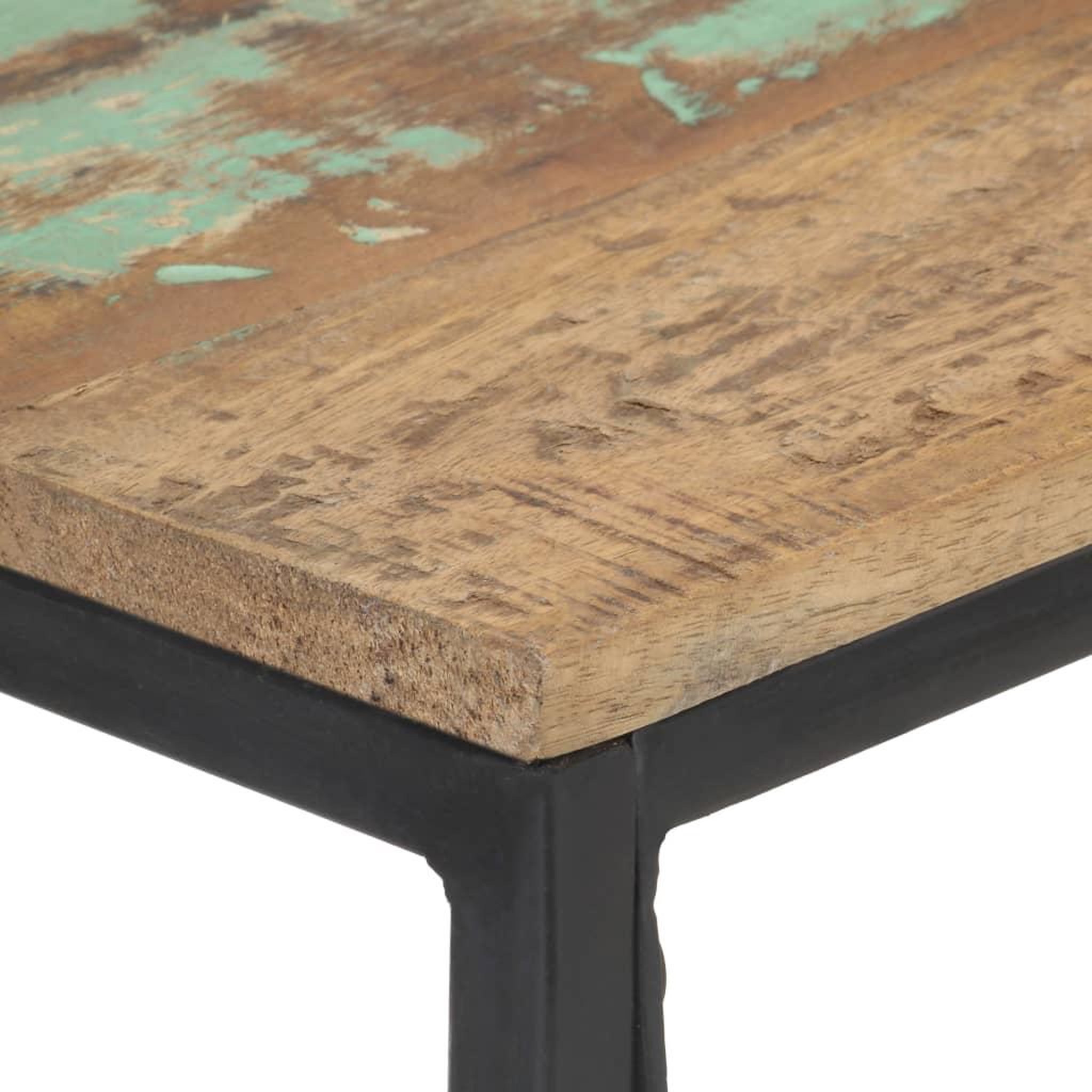 Voir la diapositive 4 : VIDAXL Table console 110x35x75 cm Bois de recuperation massif