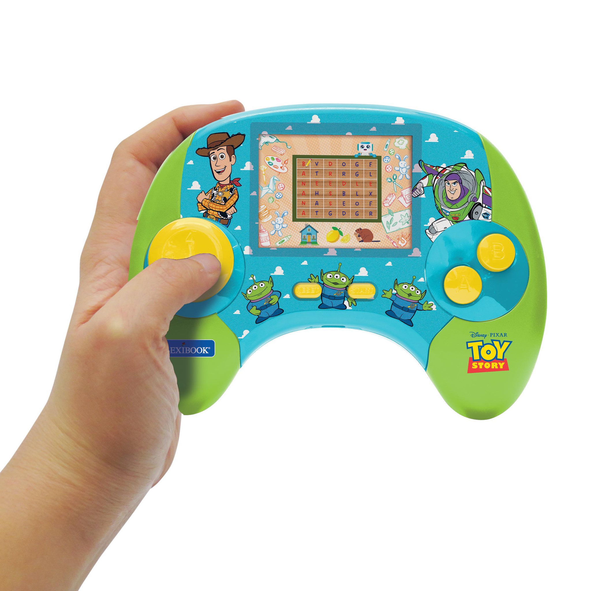 Voir la diapositive 2 : Lexibook Console de jeux Bilingue Toy Story (FR/EN)