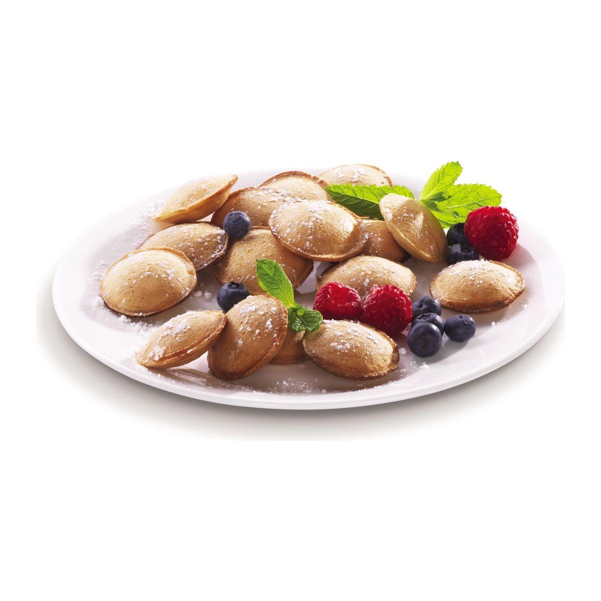 Voir la diapositive 3 : TEFAL Plaque XA801212 - mini bouchée snack collection