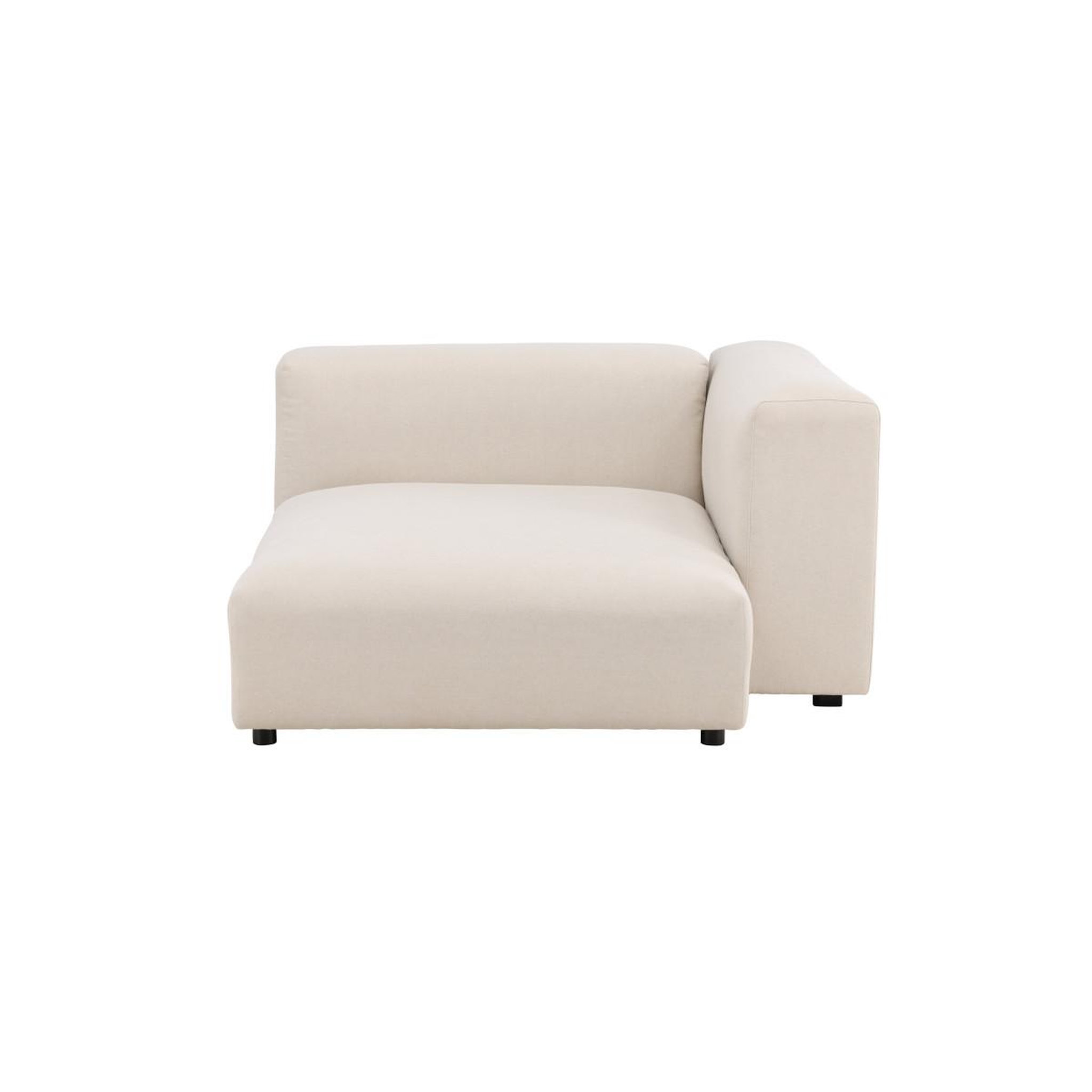 Voir la diapositive 2 : Paris Prix Module de canapé angle  mavi  177cm beige