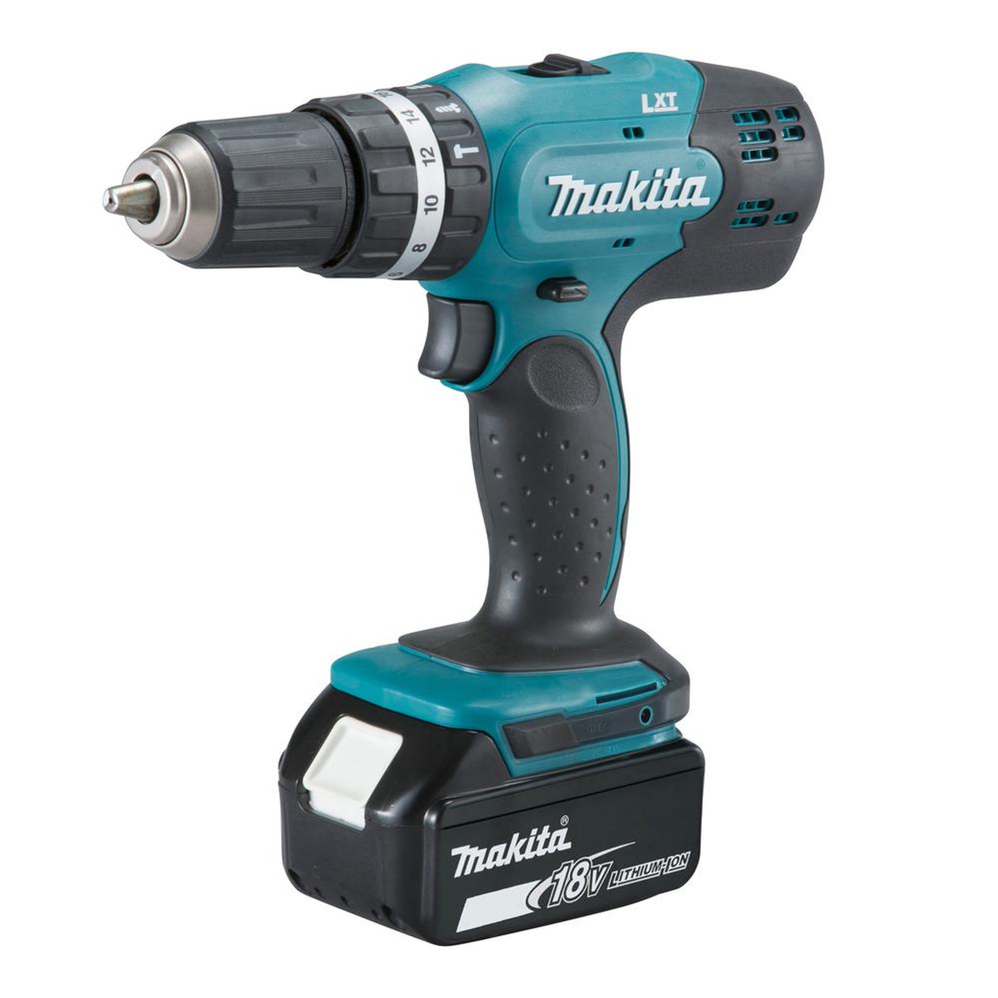 Voir la diapositive 5 : MAKITA Perceuse visseuse à percussion 18v 2 batteries makita