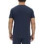 Voir la diapositive 5 : PIERRE CARDIN Lot de 3 T-shirts homme en coton uni col rond imprimé poitrine