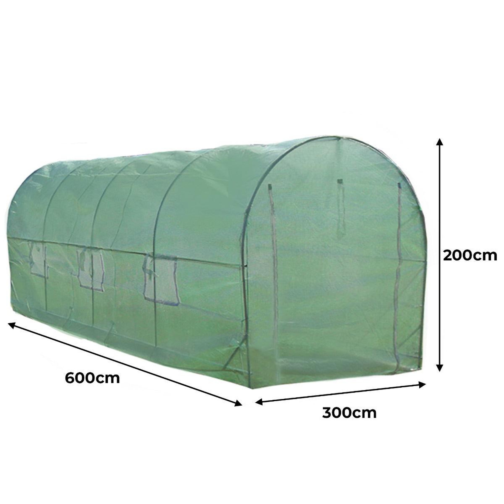 Voir la diapositive 5 : Monster Serre  Polytunnel 25mm