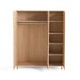Voir la diapositive 3 : BEST MOBILIER Sliven - armoire - bois et cannage