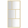 Voir la diapositive 3 : VIDAXL Paroi de douche avec verre ESG transparent dore 80x195 cm