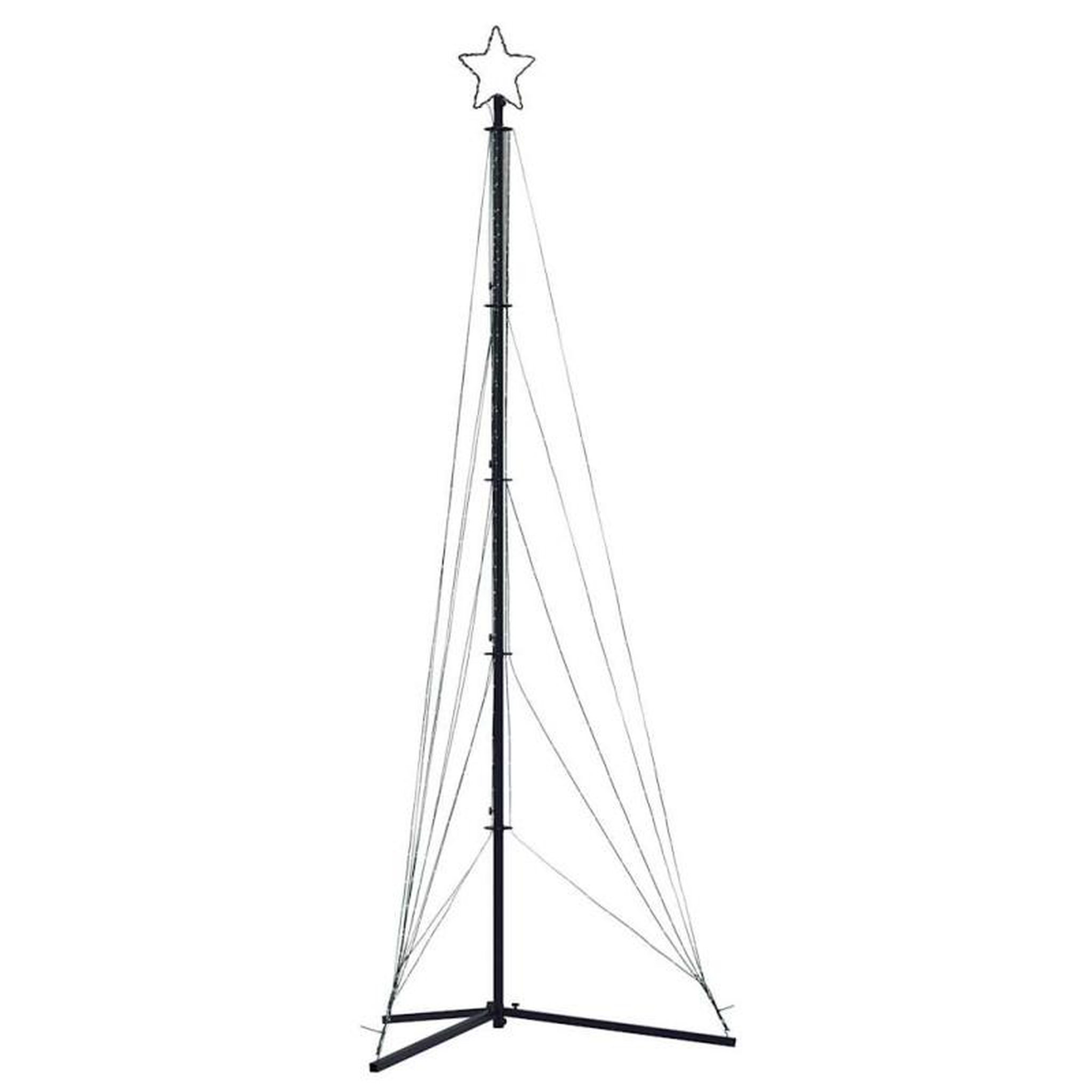 Voir la diapositive 4 : VIDAXL Guirlande de sapin de Noël 525 LED bleu 302 cm