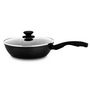 Voir la diapositive 2 : Sauteuse induction aluminium forgé 26 cm