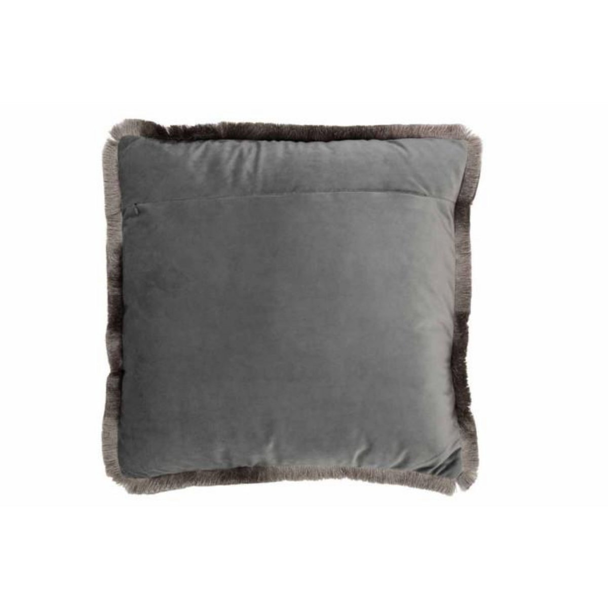 Paris Prix Coussin Carré Déco  Alpha  42x43cm Gris