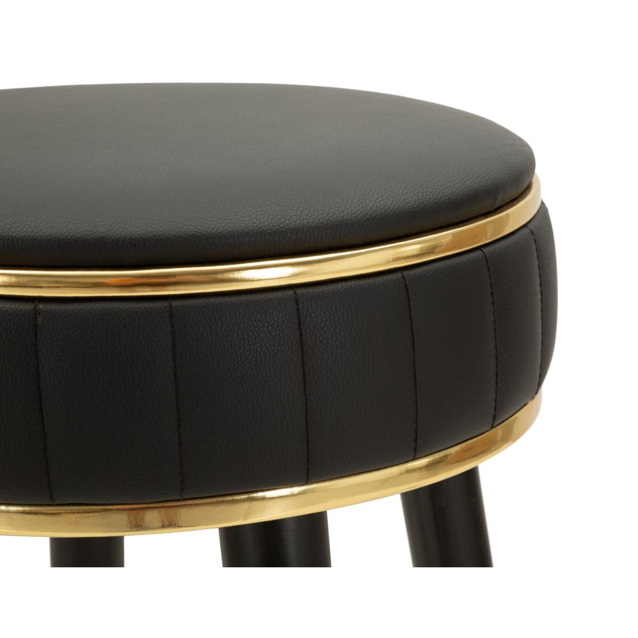 Voir la diapositive 4 : Paris Prix Tabouret de bar design  london  74cm noir
