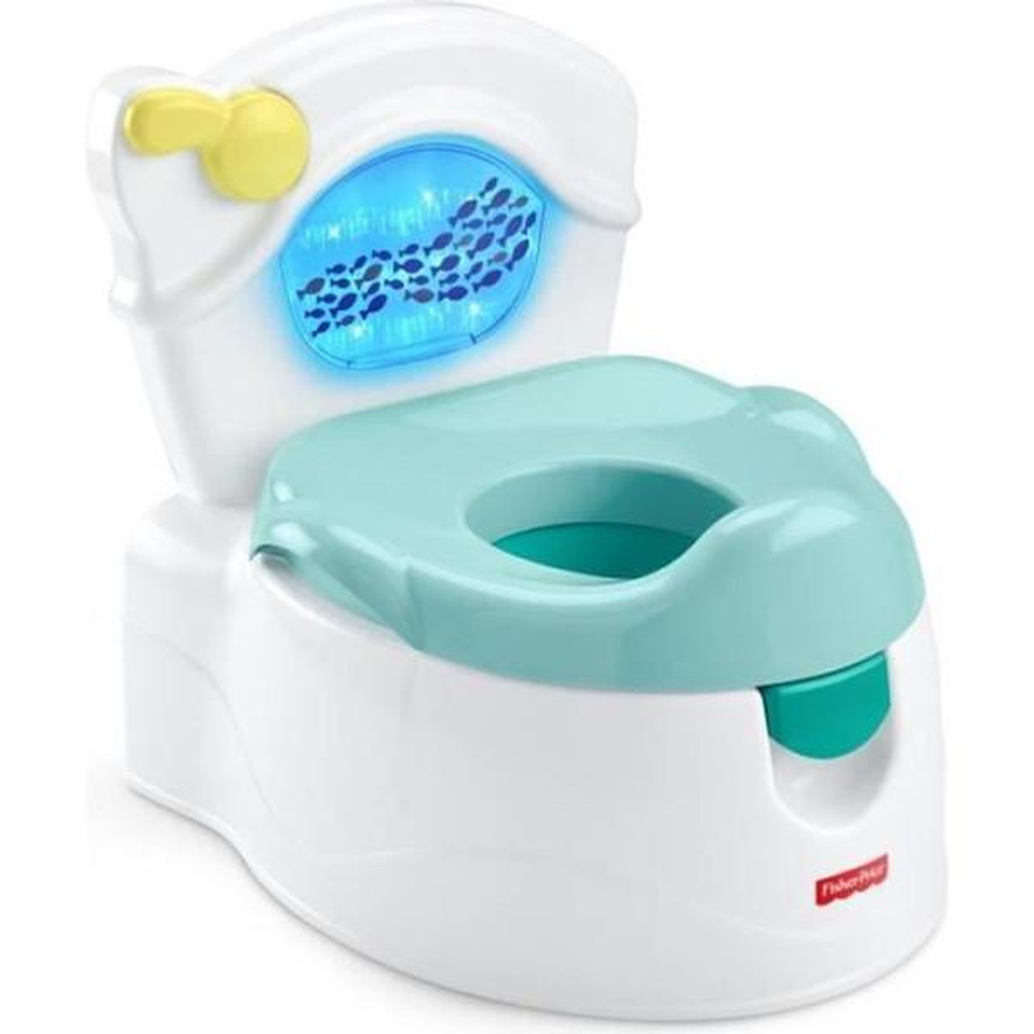 Voir la diapositive 1 : FISHER PRICE Fisher-Price - Pot de la mer musical et lumineux - Pot d'apprentissage bébé GWD37