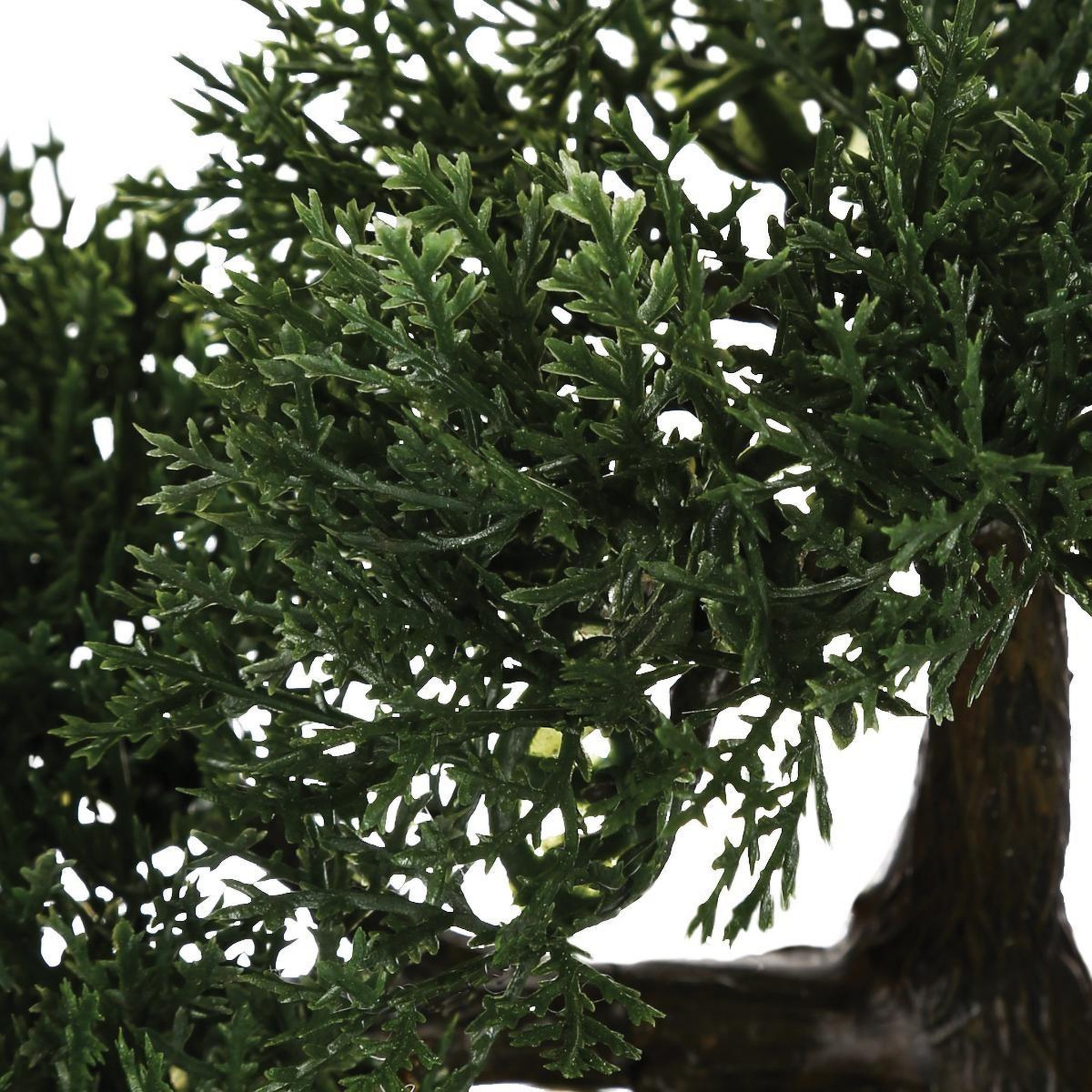 Voir la diapositive 3 : ATMOSPHERA Bonsaï artificiel avec pot - h. 36 cm - noir