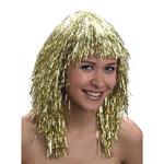 Boland Perruque Années 80 Lamée Or