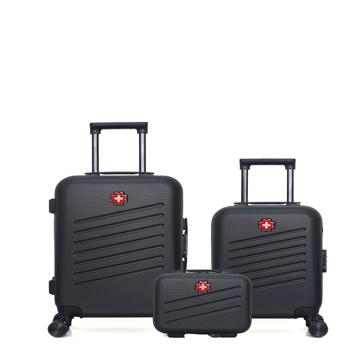 SWISS KOPPER SWISS KOPPER - LOT DE 3 - Valises cabine, cabine XXS et vanity ZURICH