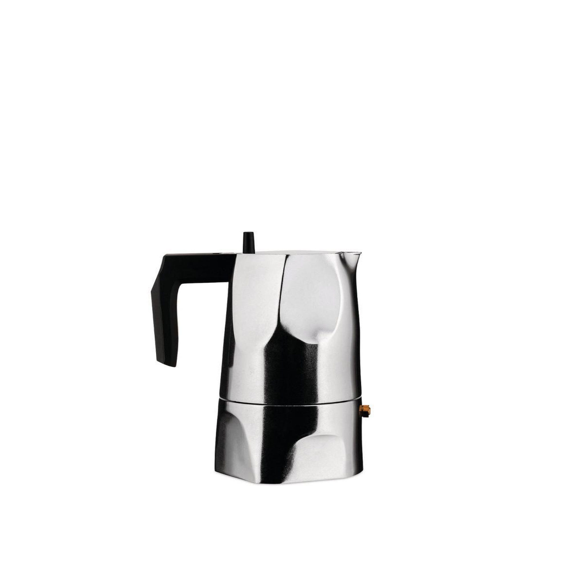 ALESSI Machine à café alessi mt18 3 ossidiana en aluminium