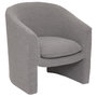 Voir la diapositive 1 : ATMOSPHERA Fauteuil  Kunjo  Bouclette Gris Atmosphera