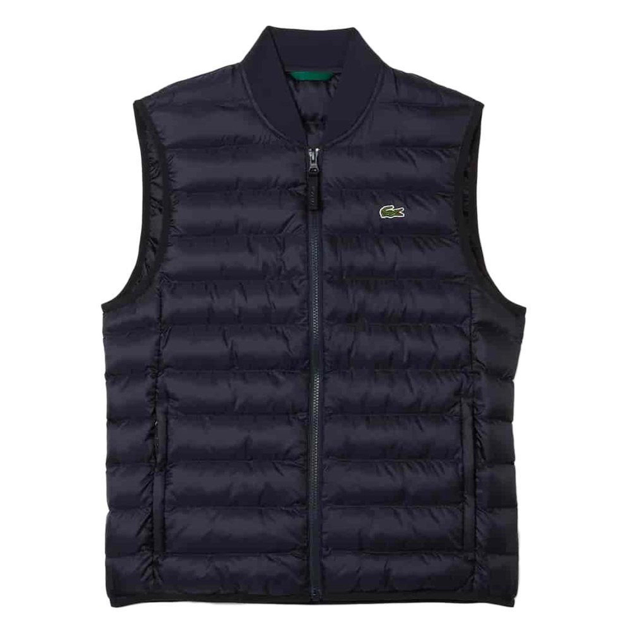 Voir la diapositive 2 : Lacoste Doudoune Sans Manches Marine Homme Lacoste BH0537