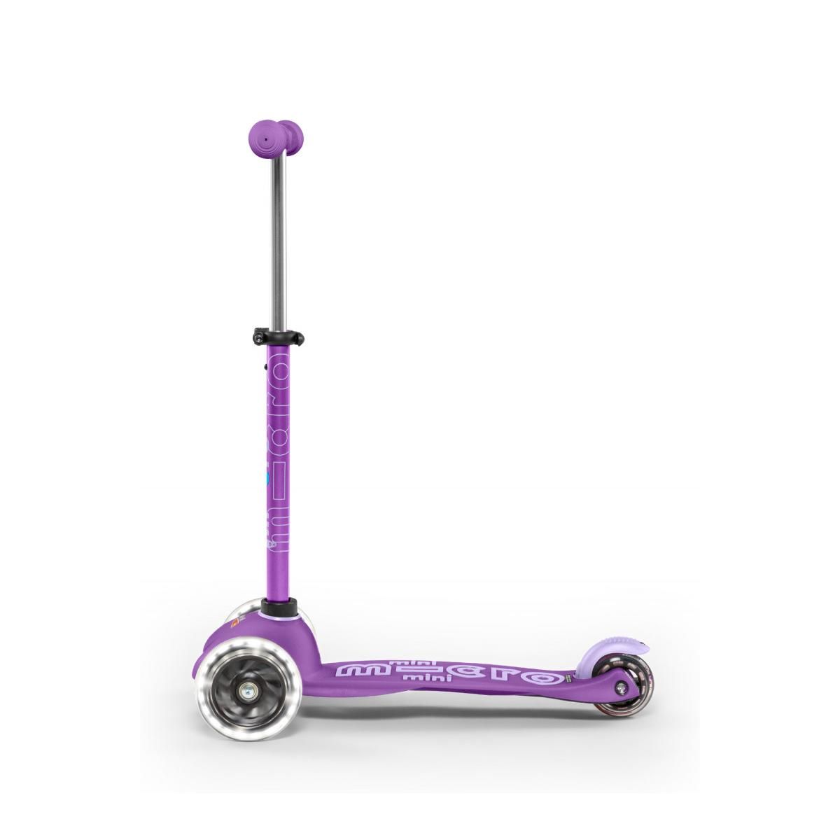Micro Trottinette  Mini  Deluxe LED - Violet
