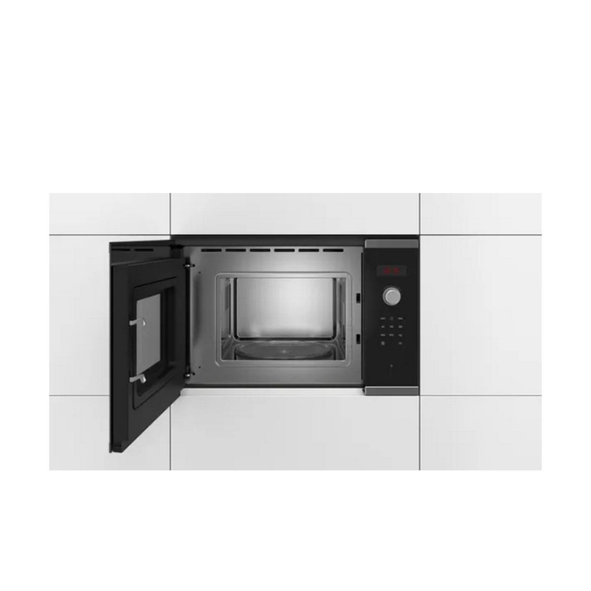 Voir la diapositive 3 : BOSCH Micro-ondes encastrable 20l 800w inox - BFL523MS0