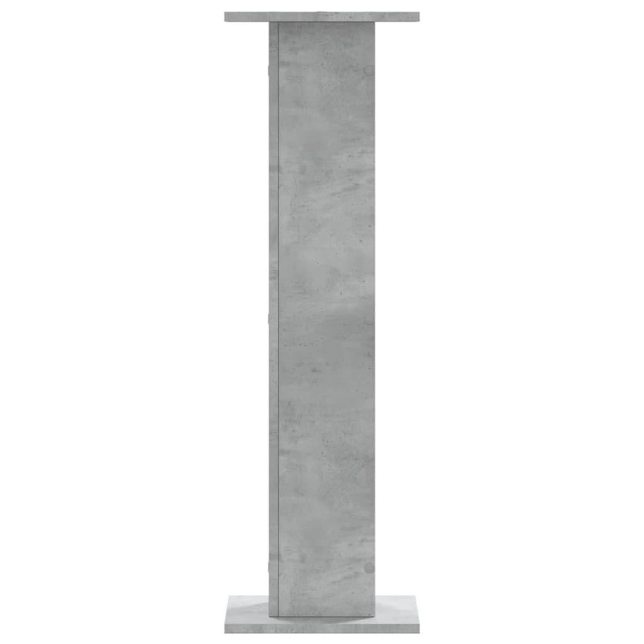 Voir la diapositive 4 : VIDAXL Supports pour plantes 2 pcs gris beton bois d'ingenierie