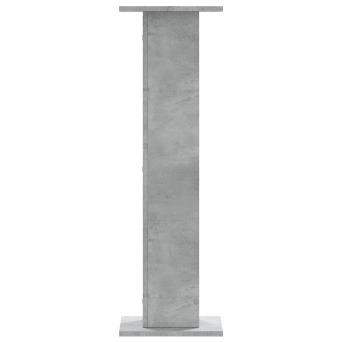 VIDAXL Supports pour plantes 2 pcs gris beton bois d'ingenierie