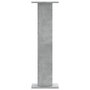 Voir la diapositive 4 : VIDAXL Supports pour plantes 2 pcs gris beton bois d'ingenierie