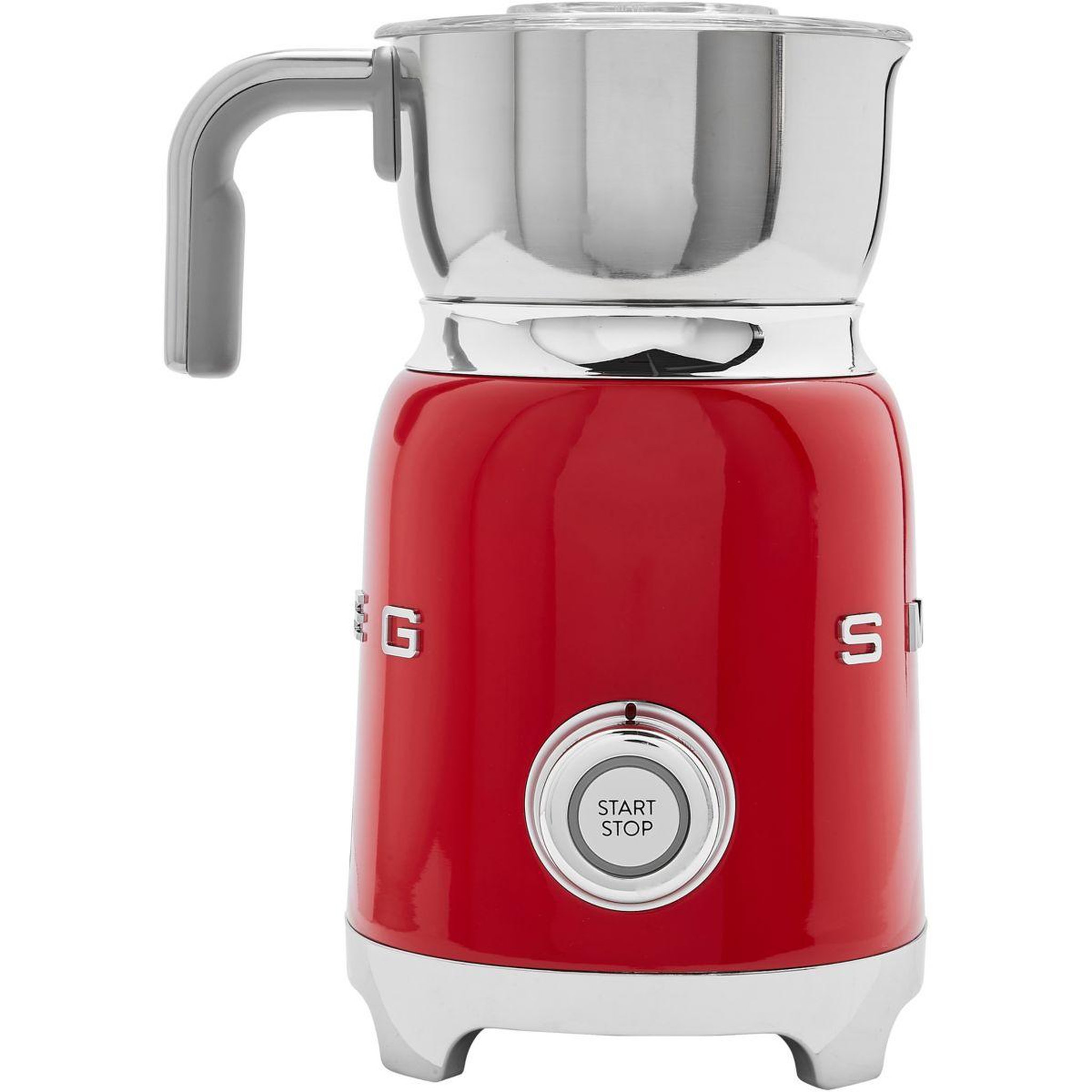 Voir la diapositive 1 : SMEG Chocolatière MFF11RDEU Rouge