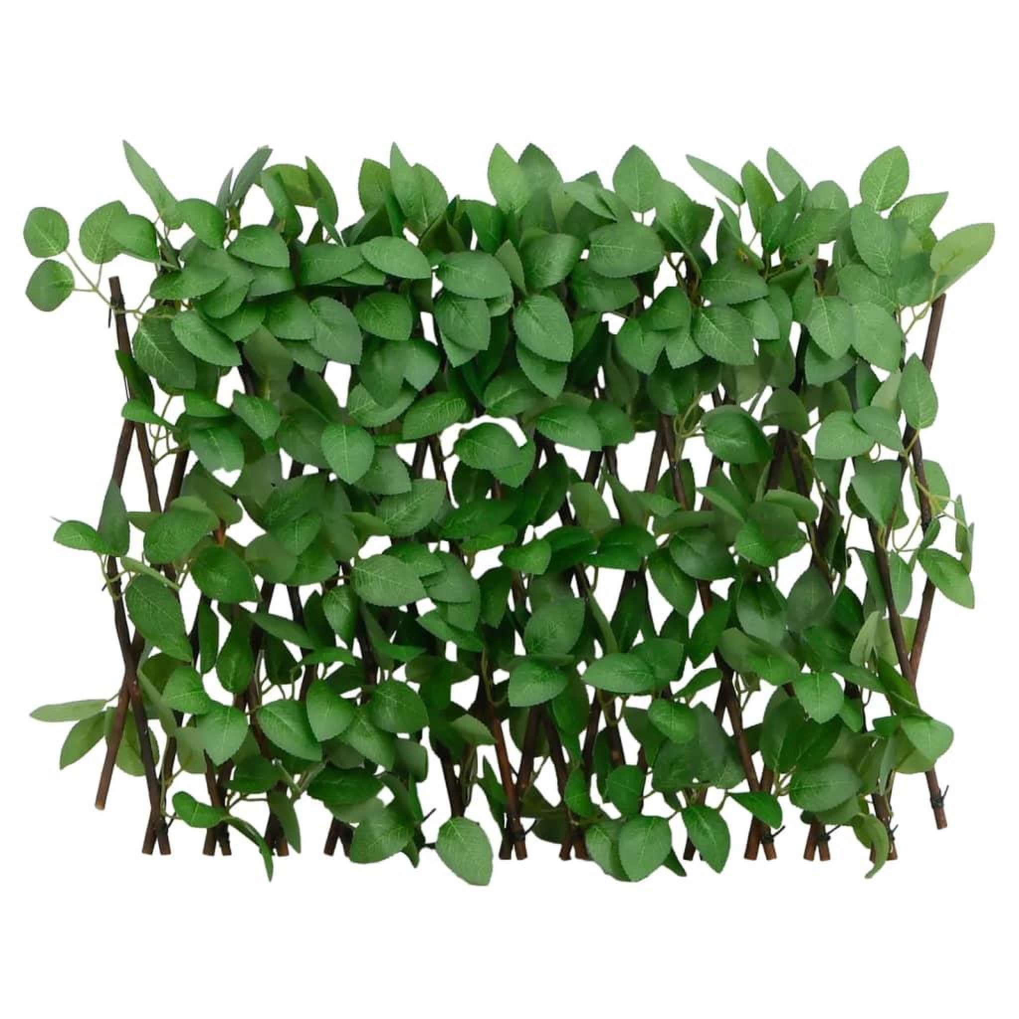 Voir la diapositive 3 : VIDAXL vidaXL Treillis de lierre artificiel extensible 5 pcs vert 180x30 cm