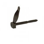 CENTRALE BRICO Arrêt acier prépeint, H.100 x L.140 x P.20 mm