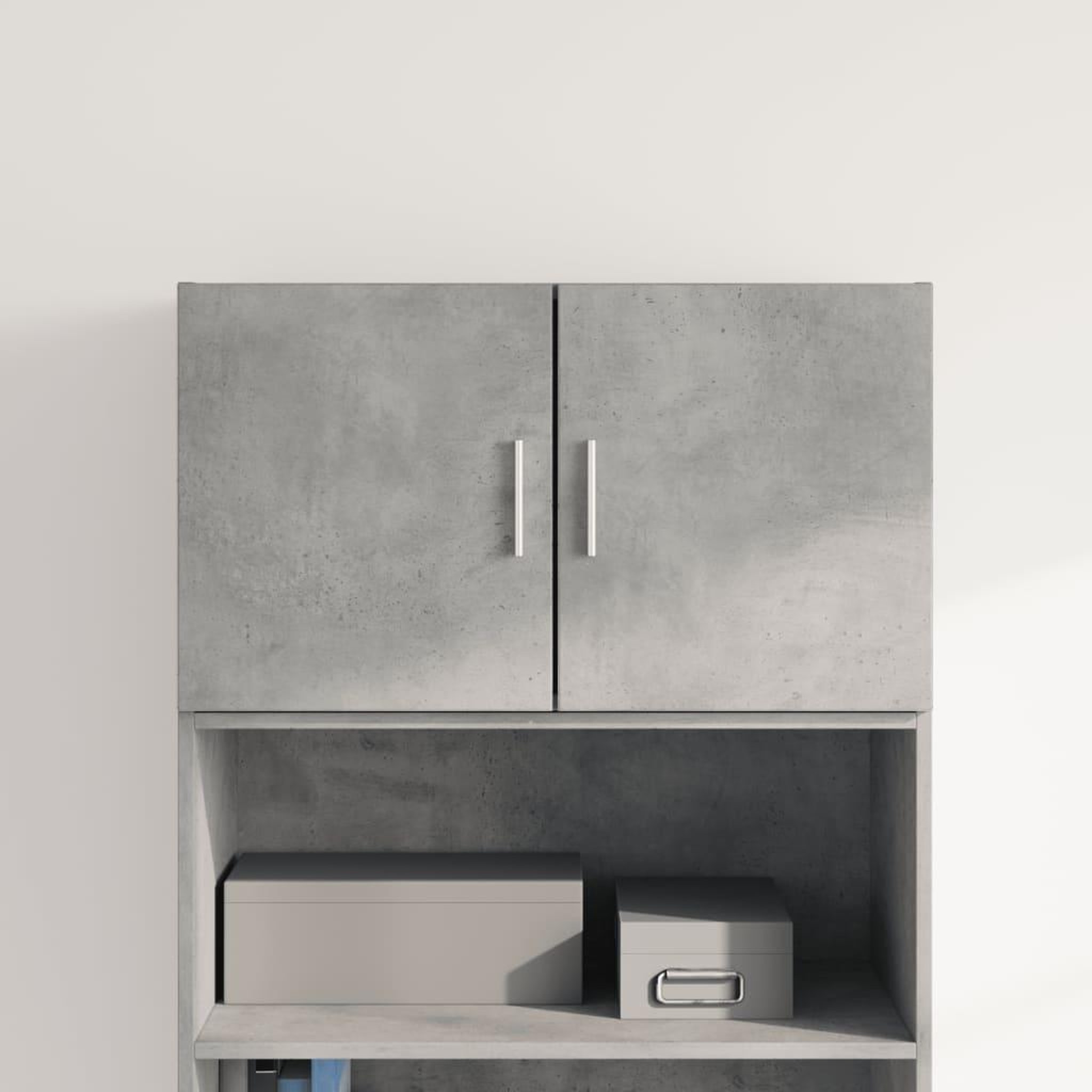 VIDAXL Armoire murale gris beton 70x42,5x40 cm bois d'ingenierie