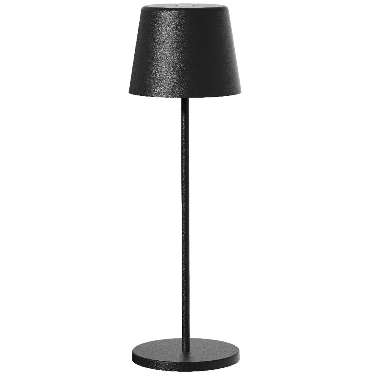Lumisky Lampe de table sans fil LED KELLY Noir Metal H38CM