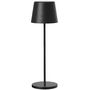 Voir la diapositive 1 : Lumisky Lampe de table sans fil LED KELLY Noir Metal H38CM
