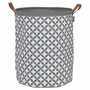 Voir la diapositive 2 : SEALSKIN Sealskin Panier a linge Diamonds Gris 60 L 362302012