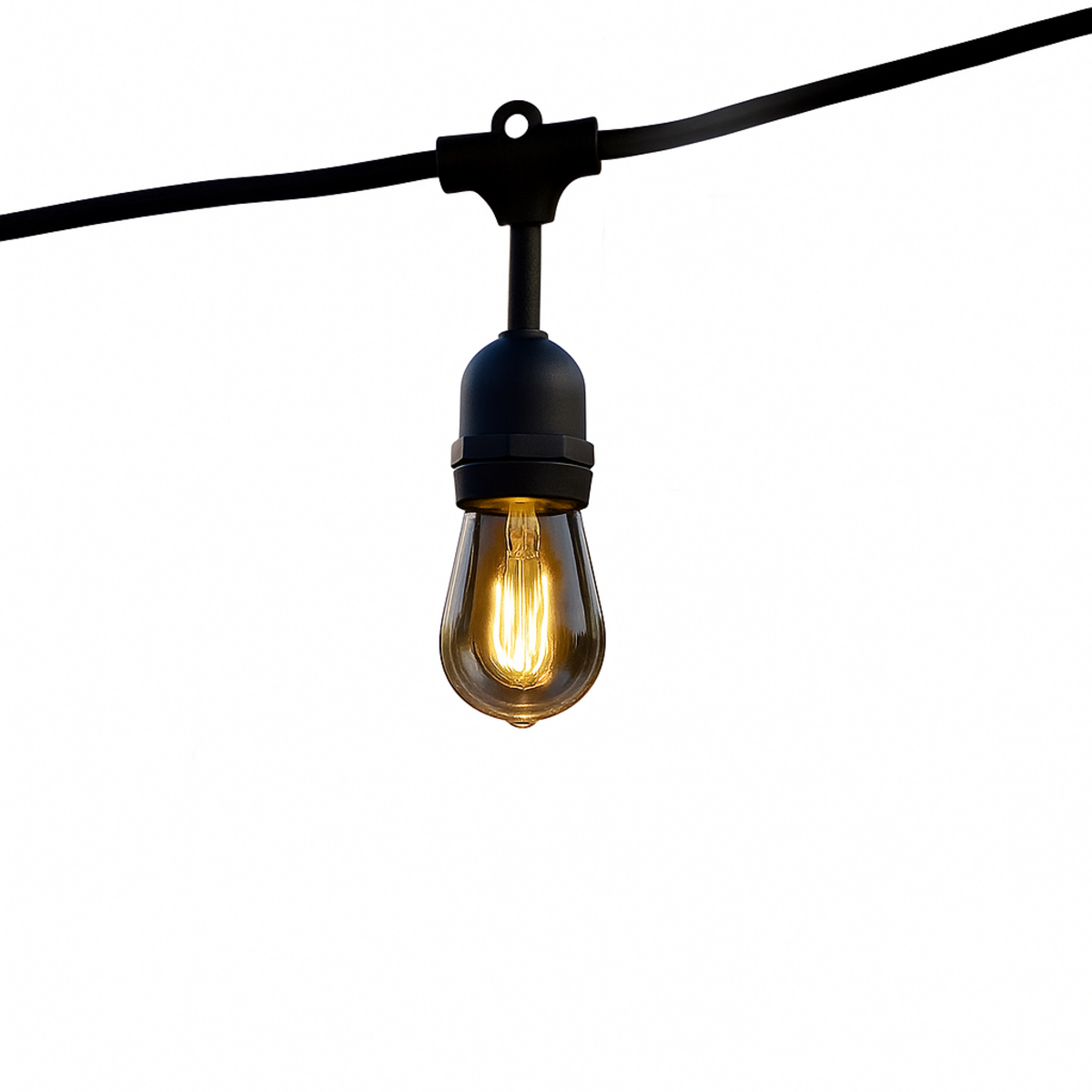 Lumisky Lot de 6 guirlandes MAFY Noir caoutchouc 6M