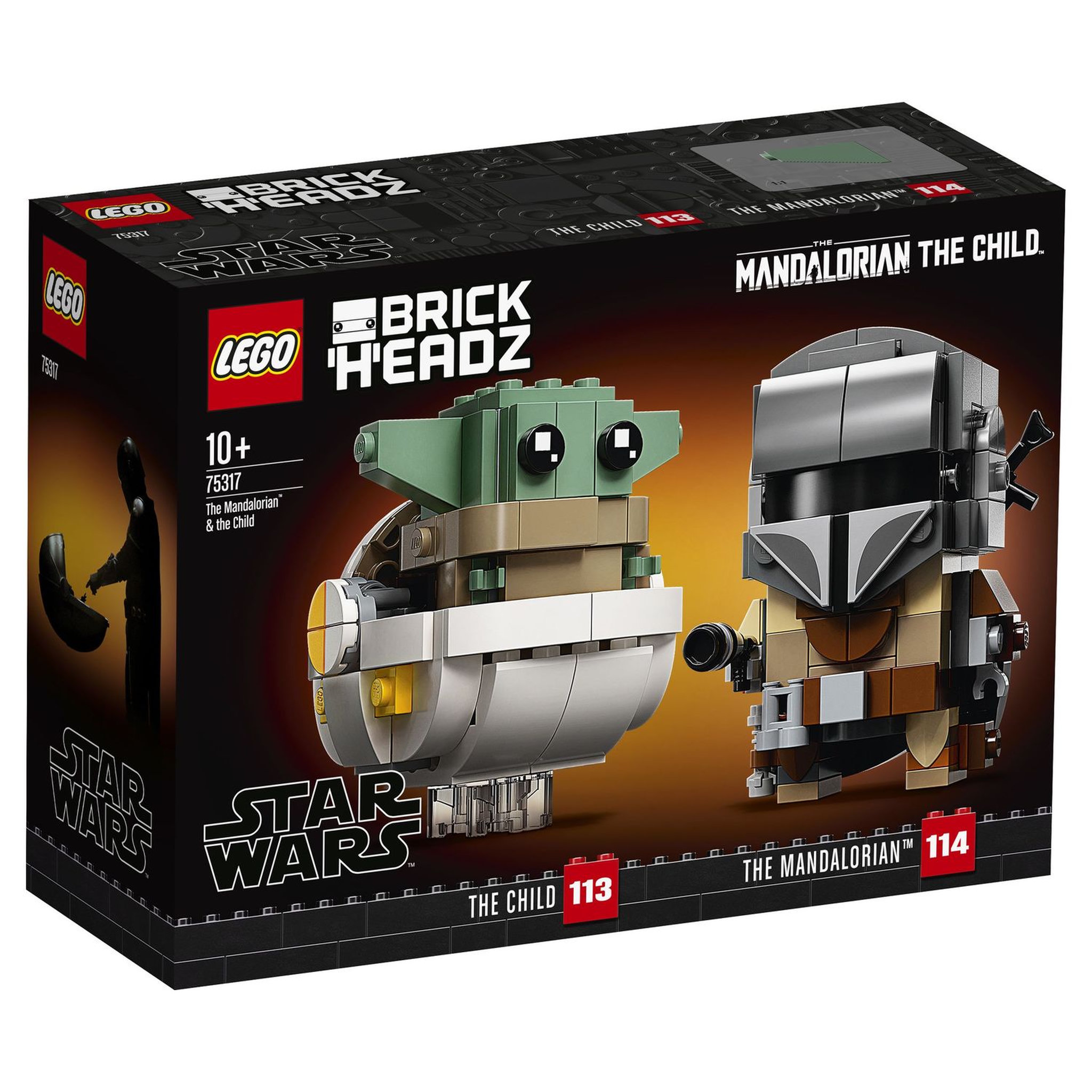 Voir la diapositive 2 : LEGO Star Wars 75317 - Le Mandalorien et l'Enfant, Ensemble de Construction, Modèle à Collectionner, Idée Cadeau 
