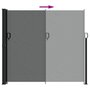 Voir la diapositive 5 : VIDAXL Auvent lateral retractable anthracite 180x300 cm