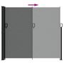 Voir la diapositive 5 : VIDAXL Auvent lateral retractable anthracite 180x300 cm