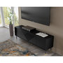 Voir la diapositive 4 : BEST MOBILIER Kirua - meuble tv - 4 portes - 180 cm