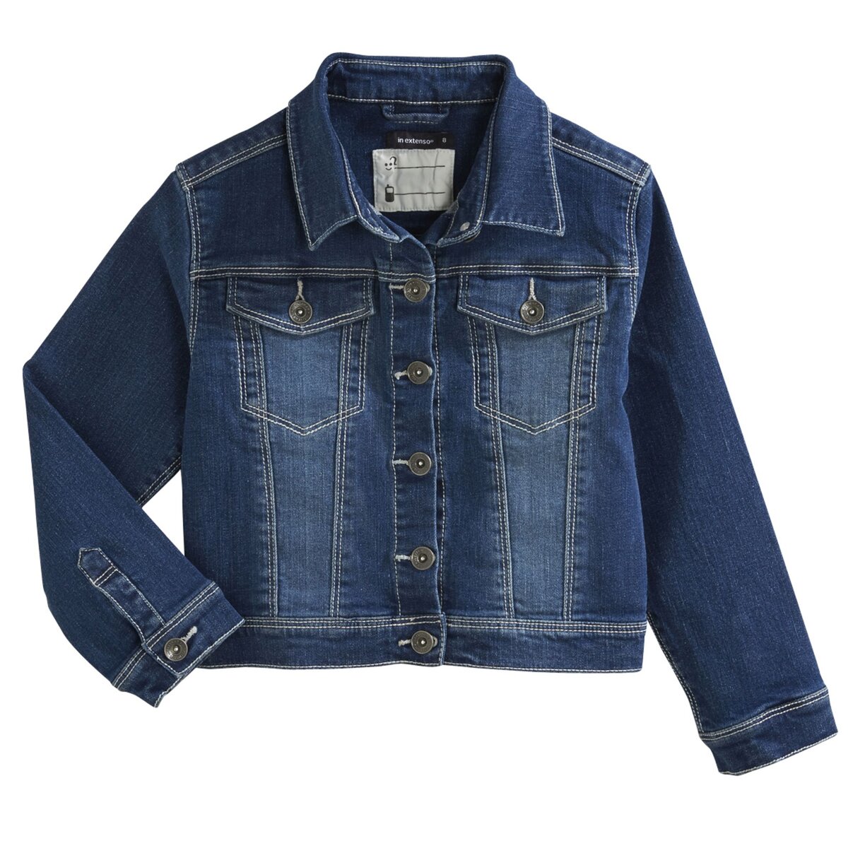 Veste discount denim fille