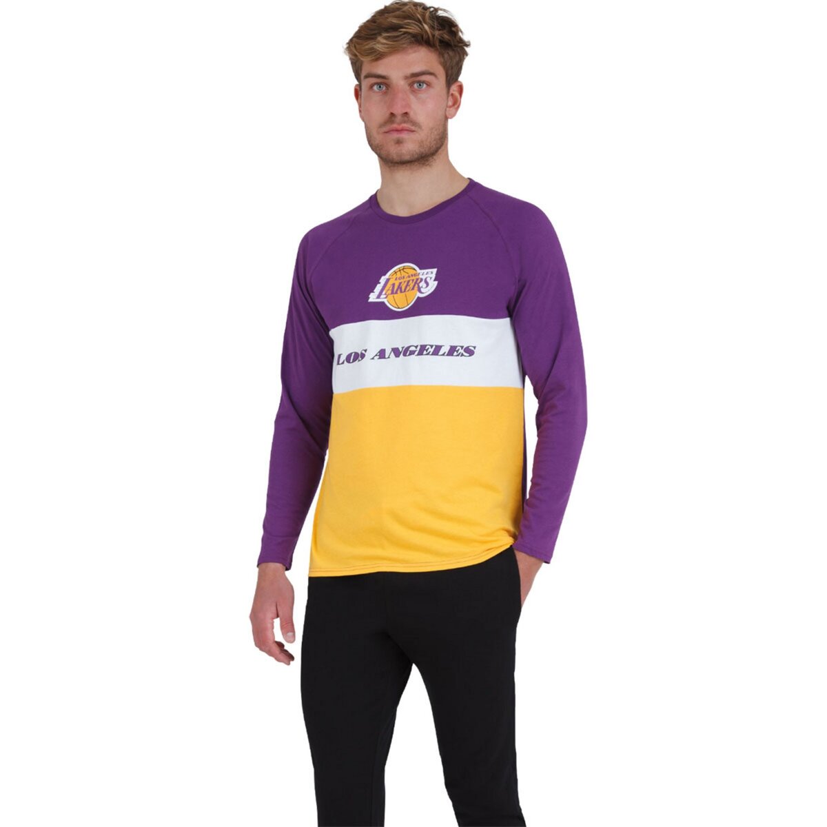 Athena Pyjama long homme NBA Lakers pas cher Auchan