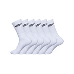 UMBRO Lot de 6 Paires de Chaussettes Tennis homme. Coloris disponibles : Blanc