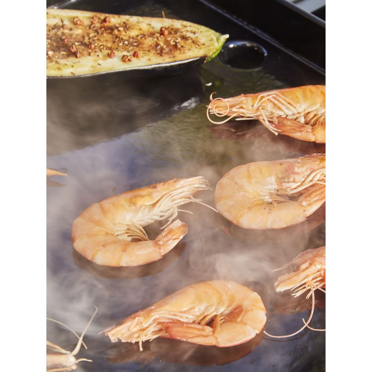 BRASERO Barbecue charbon de bois et plancha gaz 3 brûleurs + 1 brûleur latéral