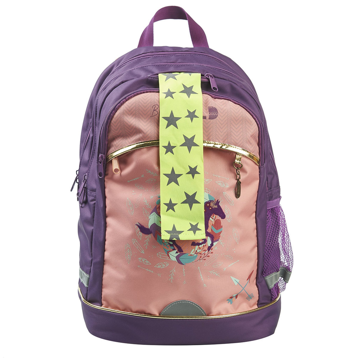 AUCHAN Sac à dos 2 compartiments cheval WILD HORSE