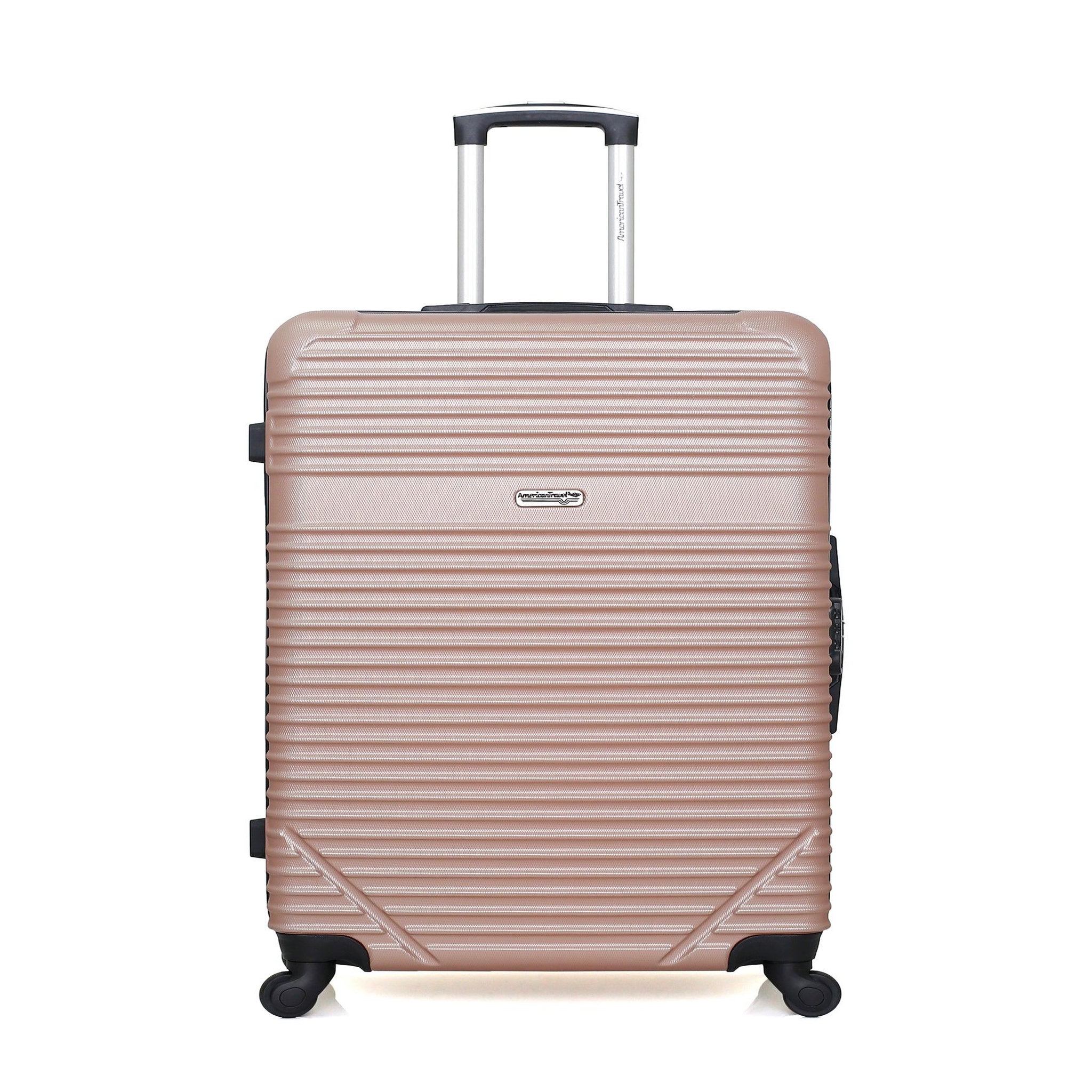 AMERICAN TRAVEL American travel - valise grand format memphis 75 cm 4 roues. Coloris disponibles : Gris, Noir