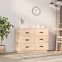 Voir la diapositive 1 : VIDAXL Buffet 100x40x75 cm Bois massif de pin