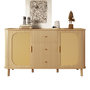 Voir la diapositive 1 : MERAX Buffet 2 porte(s) 3 tiroir(s) - 140 cm naturel mdf