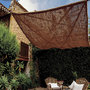 Voir la diapositive 3 : Nortene Voile d'ombrage rectangulaire Sunnet en fibre de coco - 2 x 4 m - Nortene