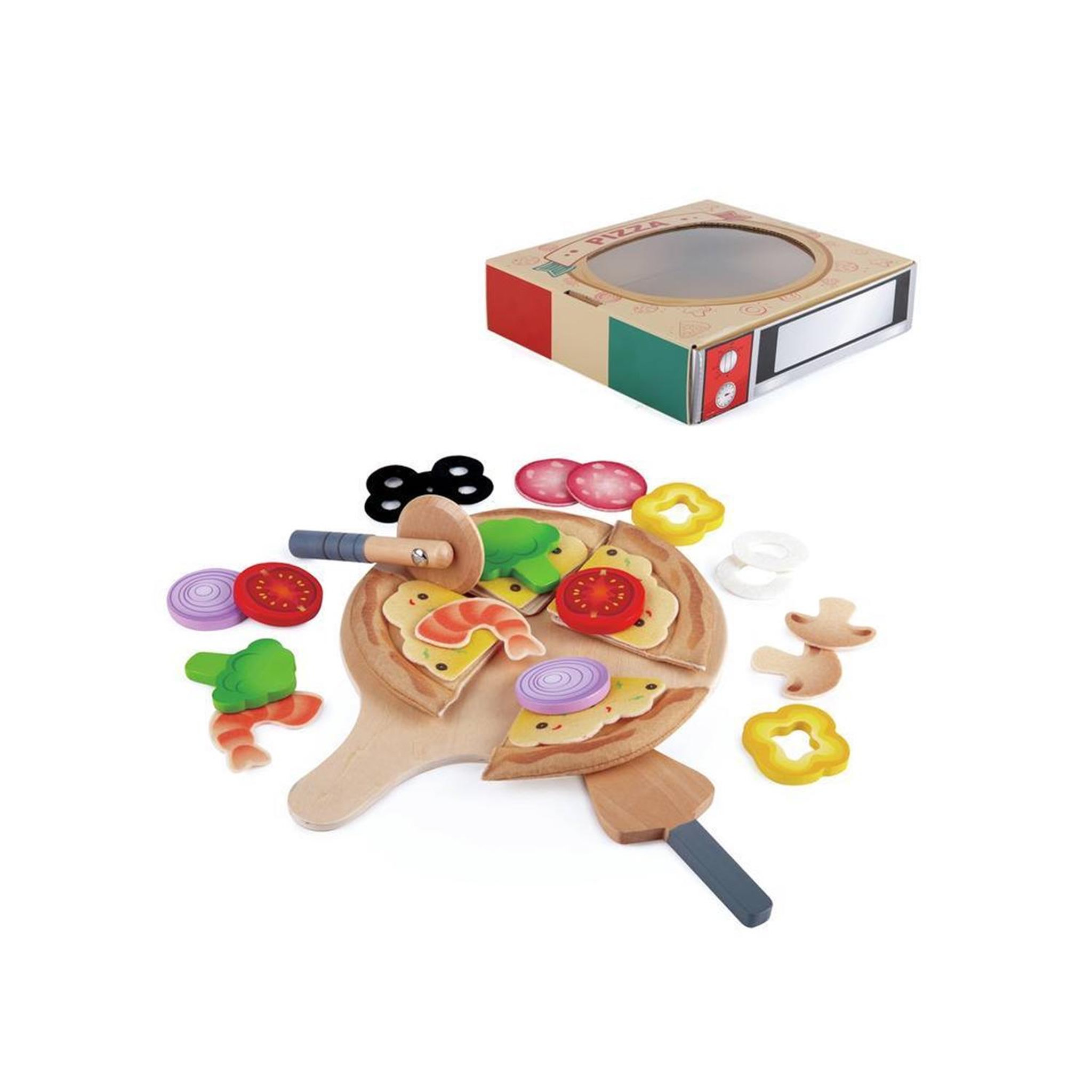 Voir la diapositive 2 : Hape Hape Perfect Pizza Playset E3173