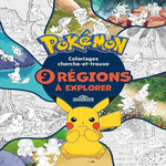 COLORIAGES CHERCHE-ET-TROUVE POKEMON. 9 REGIONS A EXPLORER, Dragon d'or